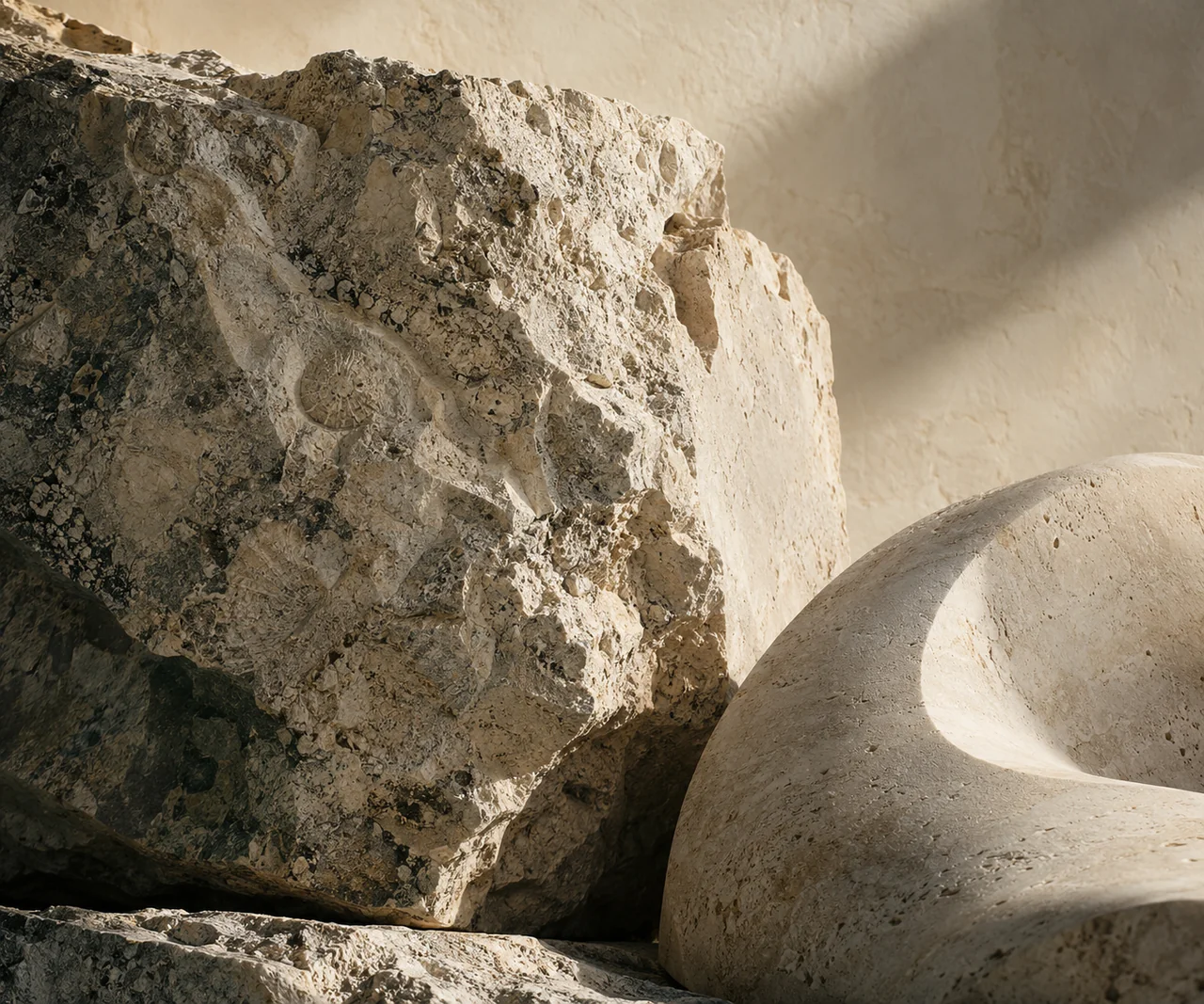 Limestone and light